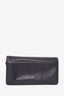 Gucci Black Leather Bamboo Bit Envelope Wallet