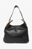 Gucci Black Leather Horsebit Hobo Bag