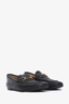 Gucci Black Leather Horsebit Jordaan Loafers Size 36