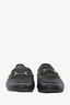 Gucci Black Leather Horsebit Jordaan Loafers Size 36
