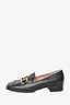 Gucci Black Leather Horsebit 'Malaga Kid' Loafer Size 36.5