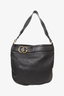 Gucci Black Leather Large 'Ride' Shoulder Bag
