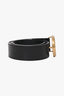 Gucci Black Leather Marmont Belt Size 85