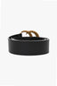 Gucci Black Leather Marmont Belt Size 85