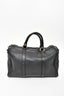 Gucci Black Leather Medium Microguccissima Joy Boston Bag with Strap
