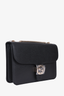 Gucci Black Leather 'Dollar' Crossbody Bag