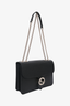 Gucci Black Leather 'Dollar' Crossbody Bag