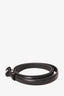 Gucci Black Leather 'GG' Marmont Belt