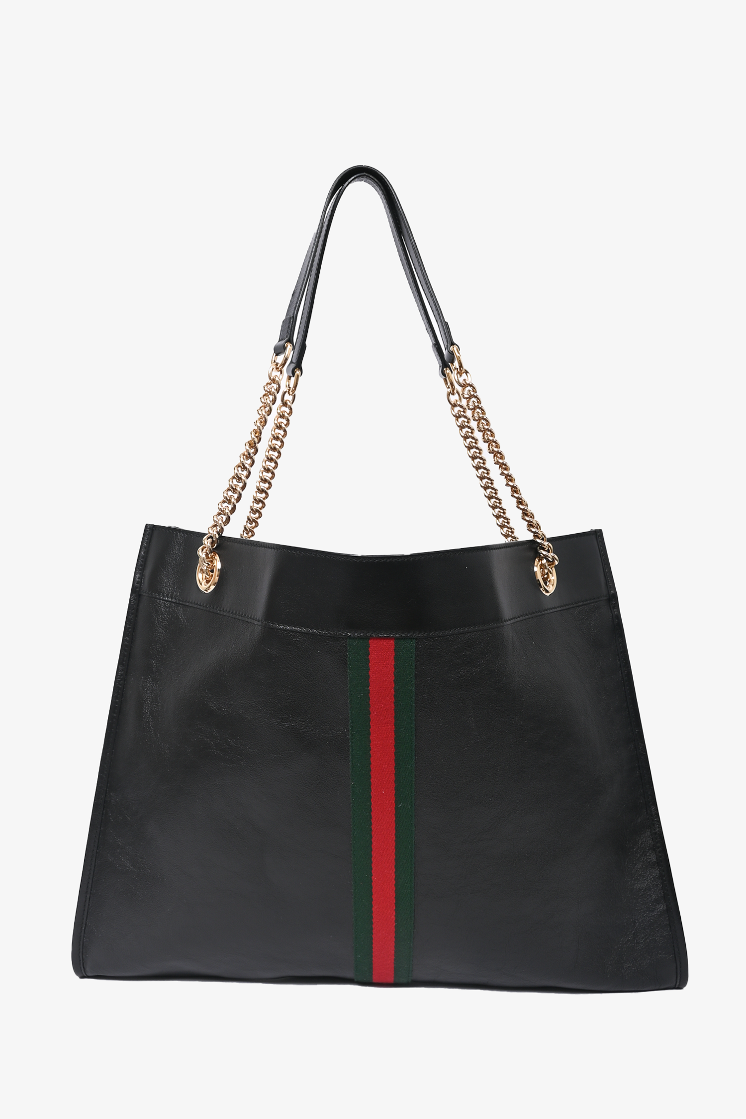 Gucci Black Leather 'Rajah' Maxi Tote Bag – Mine Yours