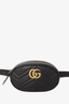 Gucci Black Marmont Matelasse Belt Bag