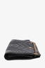 Gucci Black Marmont Matelasse Medium Accordion Shoulder Bag