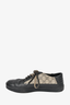 Gucci Black Monogram Low Court Sneaker Mens sz 9
