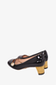 Gucci Black Patent GG Pearl Mary Jane Size 36.5