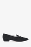 Gucci Black Velvet Horsebit Loafers Size 9