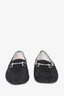 Gucci Black Velvet Horsebit Loafers Size 9