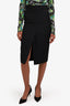 Gucci Black Wool Pencil Skirt Size 40