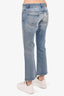 Gucci Blue Denim Wide Leg Jeans Size 29