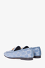 Gucci Blue GG Canvas Loafers Size 37