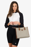 Gucci Brown GG Supreme Small Tote with Strap