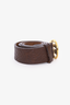 Gucci Brown Leather Belt Size 34