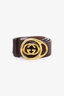 Gucci Brown Leather Belt Size 34