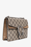 Gucci GG Supreme/Brown Suede Mini 'Dionysus' Bag
