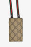 Gucci GG Supreme Canvas IPod Holder on Web Strap