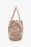 Gucci GG Supreme Canvas/White Leather Pelham Tote