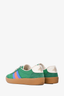 Gucci Green Web Accent Sneakers Size 35