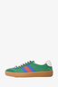 Gucci Green Web Accent Sneakers Size 35