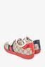 Gucci Monogram GG Supreme Ace Low Top Sneakers Size 7.5