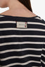 Gucci Navy/White Striped T-Shirt Size L Mens