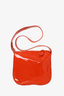 Gucci Orange Patent Shoulder Bag