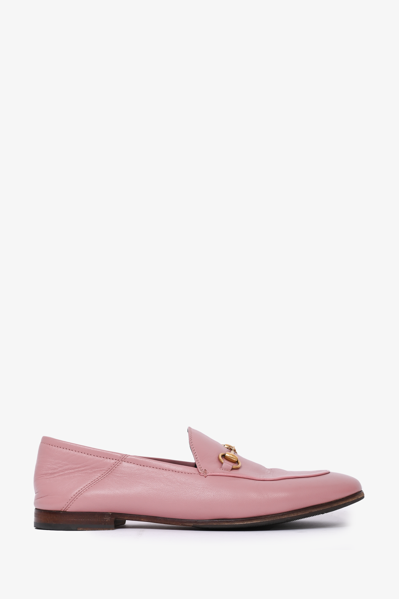 Gucci pink brixton loafers sales