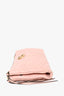 Gucci Pink Marmont Double Zip Shoulder Bag