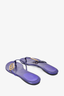 Gucci Purple GG Thong Flats Size 36