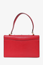 Gucci Red Leather 'Future' Shoulder Bag with Chain Strap