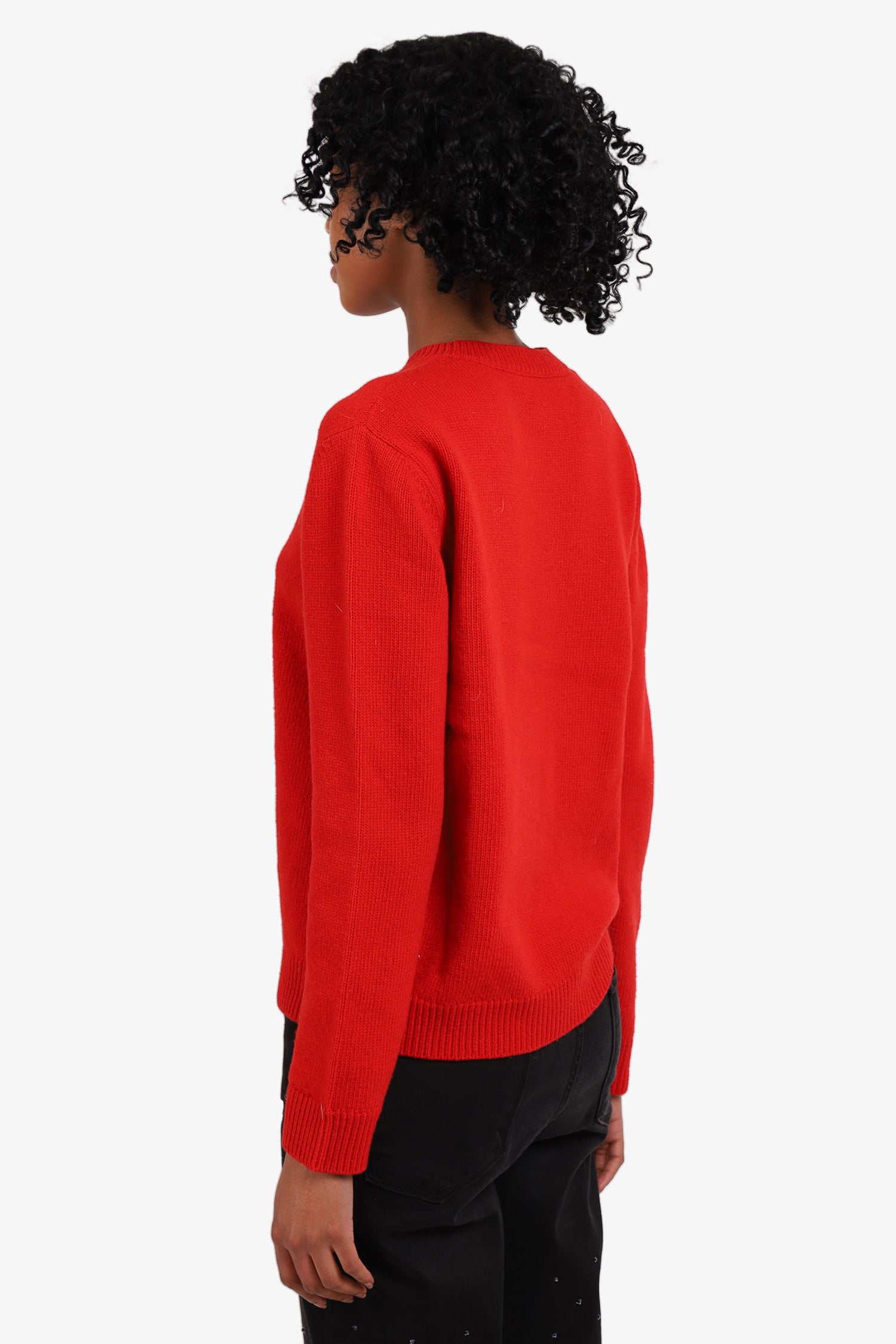 Gucci Red Wool GG Diamond Sweater Size M – Mine & Yours