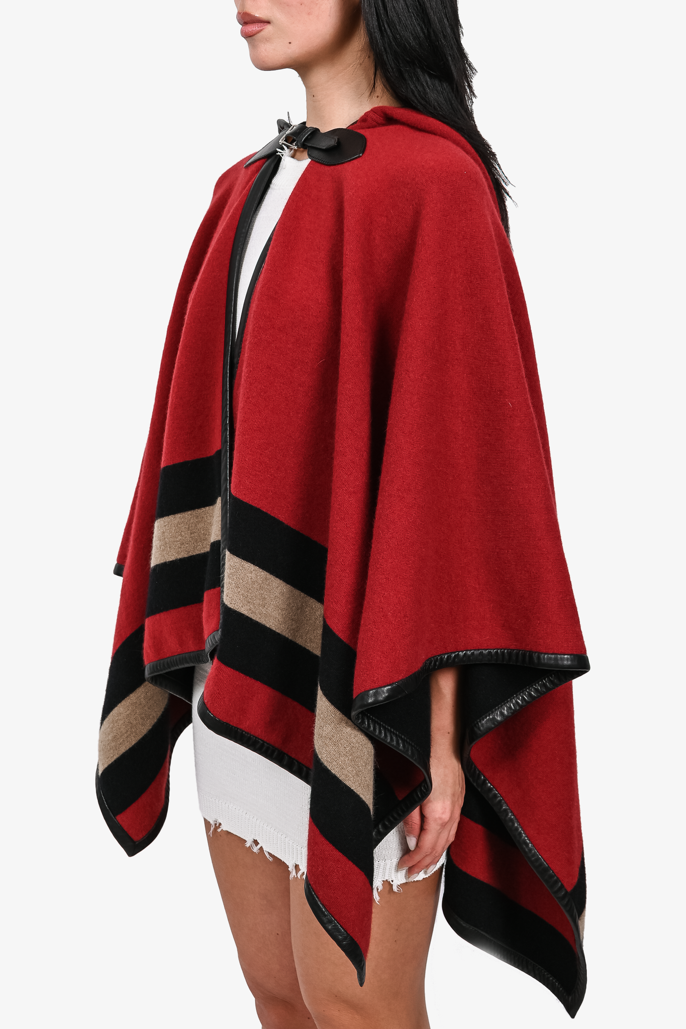 Red gucci cape Clearance