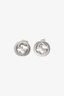 Gucci Sterling Silver GG Stud Earrings
