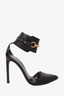 Gucci Tom Ford Runway Black Leather Horsebit Pumps Size 36.5