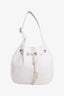 Gucci Vintage Cream Half Moon Bag
