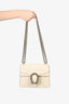 Gucci White Leather Mini 'Dionysus' Bag