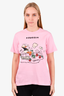 Gucci X Disney Pink Cotton 'Donald' T-Shirt Size S