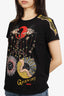 Givenchy Black/Red Sun & Moon Graphic T-Shirt Size S