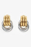 Heaven Mayhem Gold/Silver-Toned Baby Knot Earrings