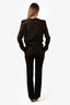 Haider Ackermann Green Wool Jumpsuit Size 36