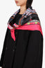 Hermès 2010 Silk ´Cent Plis Des Miao' Twill Scarf 90cm Designed by Aline Honore.