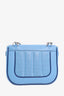 Hermes 2014 Blue Swift Leather Mini Berline 21 Bag