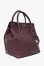 Hermes 2015 Burgundy Swift Leather 'Toolbox 26' with Strap